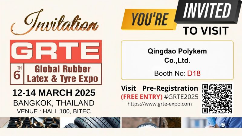 Polykem va prezenta la 2025 Global Rubber, Latex & Tire Expo din Bangkok