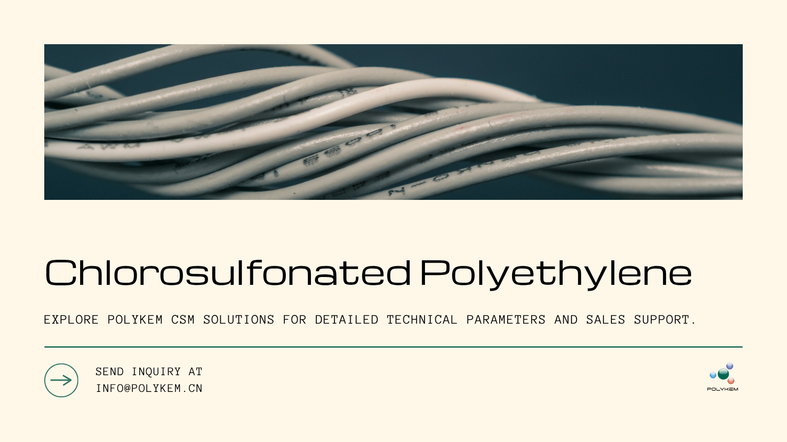 Polietilenă clorosulfonată (CSM): o soluție din industrie pentru elastomeri de înaltă performanță